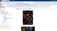 Desktop Screenshot of campenchantment.blogspot.com
