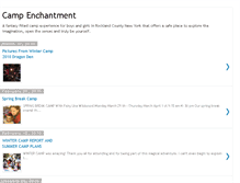 Tablet Screenshot of campenchantment.blogspot.com