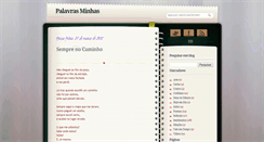 Desktop Screenshot of diariodpalavras.blogspot.com