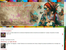 Tablet Screenshot of elcalderodegaia.blogspot.com