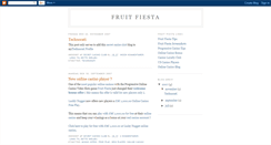 Desktop Screenshot of fruit-fiesta.blogspot.com