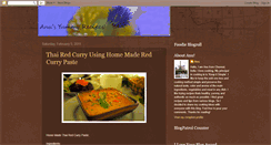 Desktop Screenshot of anusouthrecipes.blogspot.com