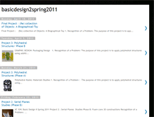 Tablet Screenshot of basicdesign2spring2011.blogspot.com