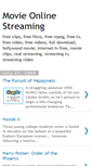 Mobile Screenshot of movie-online-streaming.blogspot.com