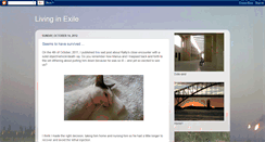 Desktop Screenshot of isabellivinginexile.blogspot.com