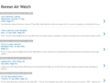 Tablet Screenshot of korean-air-watch.blogspot.com