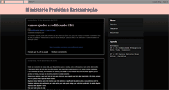 Desktop Screenshot of ministerioprofeticorestauracao.blogspot.com
