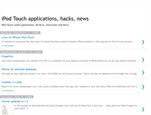 Tablet Screenshot of ipodtouchapp.blogspot.com