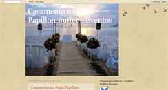 Desktop Screenshot of casamentonapraiapapillon.blogspot.com