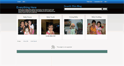 Desktop Screenshot of everythinghere-ahma.blogspot.com