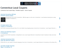 Tablet Screenshot of connecticut-local-coupons.blogspot.com