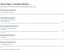 Tablet Screenshot of cowboypsychic.blogspot.com