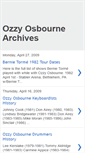 Mobile Screenshot of ozzyosbournearchives.blogspot.com