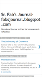 Mobile Screenshot of fabsjournal.blogspot.com