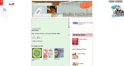 Desktop Screenshot of mamanadhira.blogspot.com