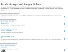 Tablet Screenshot of kurzgeschichten-lesen.blogspot.com