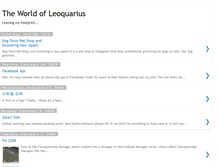 Tablet Screenshot of leoquarius.blogspot.com