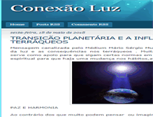 Tablet Screenshot of conexaoluz.blogspot.com