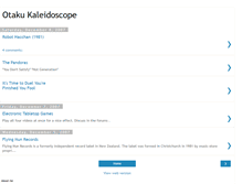 Tablet Screenshot of otaku-kaleidoscope.blogspot.com