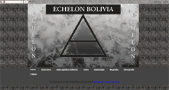 Desktop Screenshot of echelon-bolivia.blogspot.com