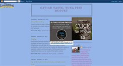 Desktop Screenshot of caviartastetunafishbudget.blogspot.com