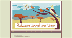 Desktop Screenshot of betweenlinnetandlinen.blogspot.com