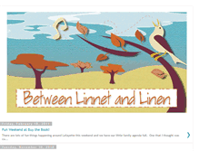 Tablet Screenshot of betweenlinnetandlinen.blogspot.com