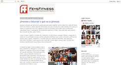 Desktop Screenshot of feysfitness.blogspot.com