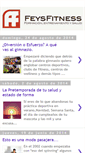 Mobile Screenshot of feysfitness.blogspot.com