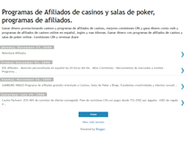 Tablet Screenshot of afiliados-casinos.blogspot.com