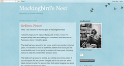 Desktop Screenshot of mockingbird-nest.blogspot.com