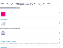 Tablet Screenshot of alegriaealegria.blogspot.com