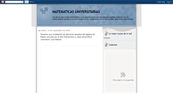 Desktop Screenshot of mateuni.blogspot.com