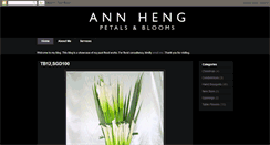 Desktop Screenshot of annhengfloral.blogspot.com