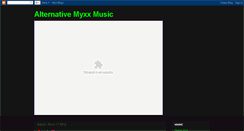 Desktop Screenshot of alternative-myxx-music.blogspot.com