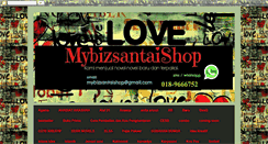 Desktop Screenshot of mybizsantaishop.blogspot.com