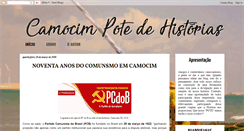 Desktop Screenshot of camocimpotedehistorias.blogspot.com