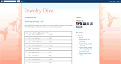 Desktop Screenshot of jewelrydiva23.blogspot.com