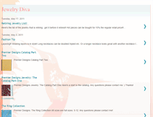 Tablet Screenshot of jewelrydiva23.blogspot.com