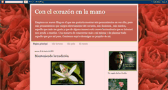 Desktop Screenshot of conelcorazonenlamano-pencies.blogspot.com