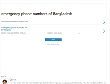 Tablet Screenshot of bdphoneno.blogspot.com