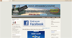 Desktop Screenshot of kotakemuningpacers.blogspot.com