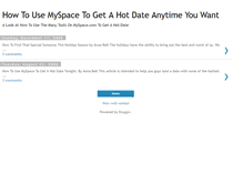 Tablet Screenshot of myspace-dating.blogspot.com