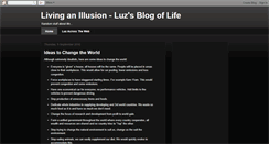 Desktop Screenshot of livingillusion.blogspot.com