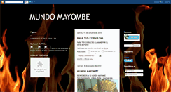 Desktop Screenshot of mundomayombe.blogspot.com