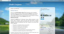 Desktop Screenshot of ghalihlhegawa.blogspot.com