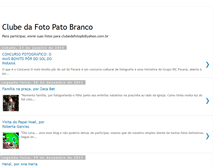 Tablet Screenshot of clubedafotopatobranco.blogspot.com