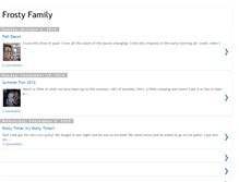 Tablet Screenshot of mfrostfamily.blogspot.com