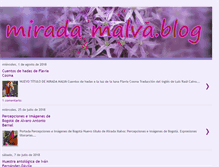 Tablet Screenshot of miradamalva.blogspot.com