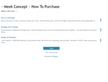 Tablet Screenshot of meekconcept-buy.blogspot.com